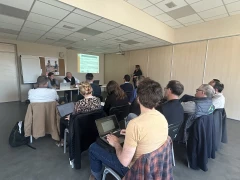 Le comité de pilotage de la cellule Réagir dans l'Ain se réunit