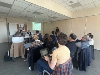 Le comité de pilotage de la cellule Réagir dans l'Ain se réunit