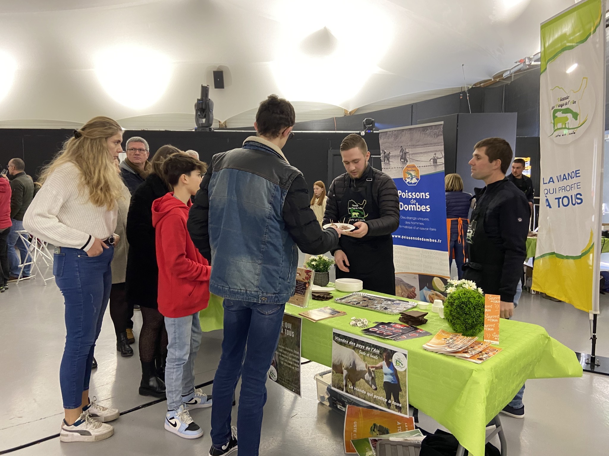 Saveurs de l’Ain s’invite au match JL Bourg – Monaco