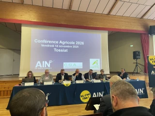 Conférence agricole de l'Ain : l'élevage face aux crises sanitaires et aux enjeux de souveraineté alimentaire