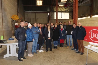 À Valserhône, les élus locaux prennent le pouls de l’agriculture