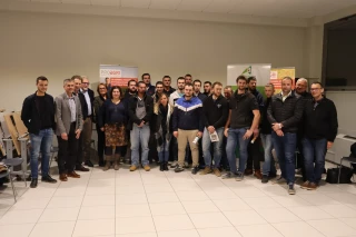 Une soirée aux couleurs des jeunes installés