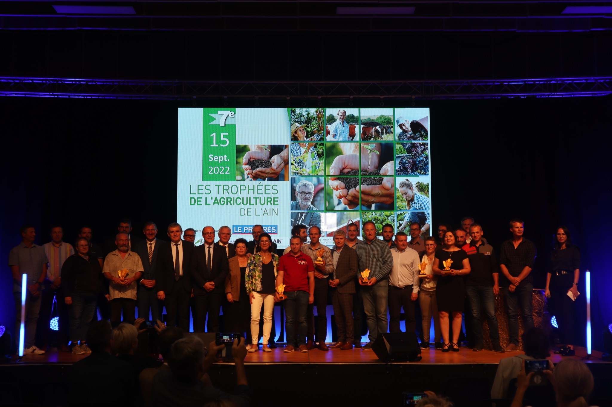 Huit distinctions pour l'agriculture locale